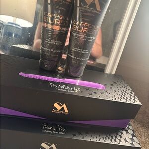 Straight Ahead Hair Care Set with Pro Glider and Bionic Pro Iron